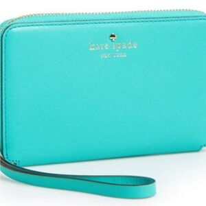 EUC Kate Spade Wallet, phone holder with Wristlet strap